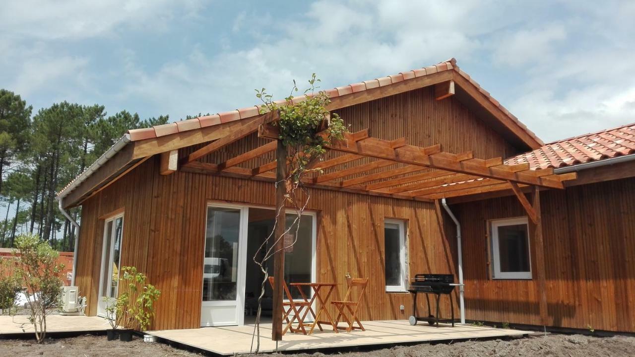 Maison Moderne Proche Lac Et Plage Léon Exterior foto